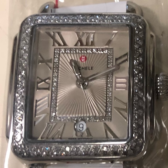 Michele Deco Madison Diamond watch face - Picture 2 of 5